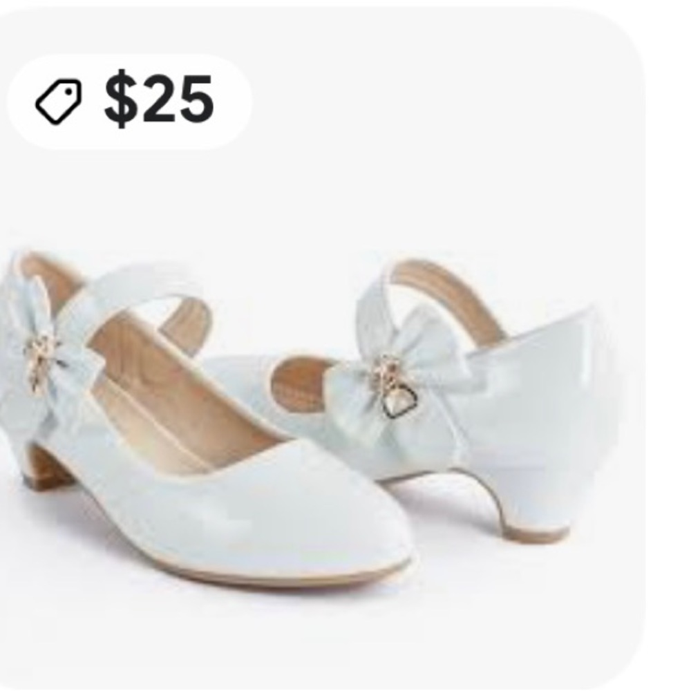 ADAMUMU GIRLS SIZE 4 dress shoes!
